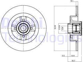 Delphi BG9032RSC - Discofreno autozon.pro