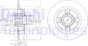 Delphi BG9029RSC - Discofreno autozon.pro