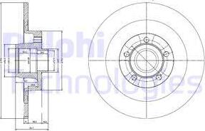 Delphi BG9024RSC - Discofreno autozon.pro