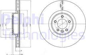 Delphi BG9079C-19B1 - Discofreno autozon.pro