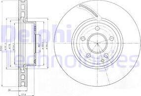 Delphi BG9075 - Discofreno autozon.pro