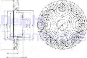 Delphi BG9076C - Discofreno autozon.pro