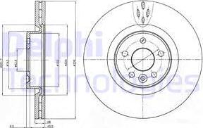 Delphi BG9077C - Discofreno autozon.pro