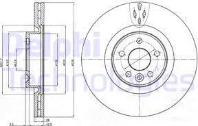 Delphi BG9077 - Discofreno autozon.pro