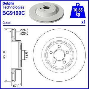 Delphi BG9199C - Discofreno autozon.pro