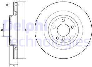 Delphi BG9146C - Discofreno autozon.pro