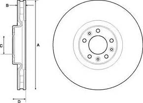 Delphi BG9151 - Discofreno autozon.pro