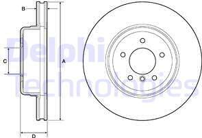 Delphi BG9163C - Discofreno autozon.pro