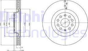 Delphi BG9109C - Discofreno autozon.pro