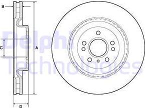 Delphi BG9175C-18B1 - Discofreno autozon.pro