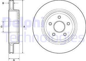 Delphi BG9170C - Discofreno autozon.pro