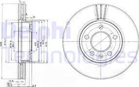 Delphi BG9891C - Discofreno autozon.pro