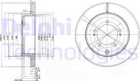 Delphi BG9849 - Discofreno autozon.pro