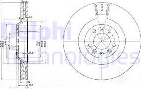 Delphi BG9844 - Discofreno autozon.pro