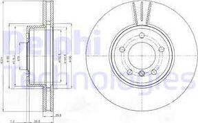 Delphi BG9871 - Discofreno autozon.pro