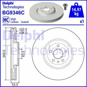 Delphi BG9346C - Discofreno autozon.pro