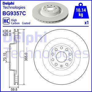 Delphi BG9357C - Discofreno autozon.pro