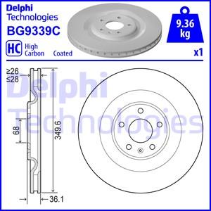 Delphi BG9339C - Discofreno autozon.pro