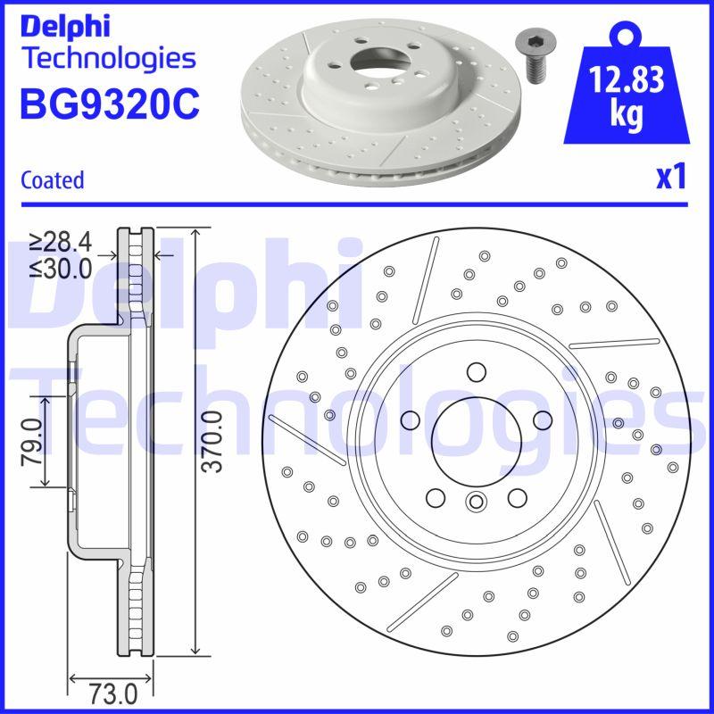 Delphi BG9320C - Discofreno autozon.pro