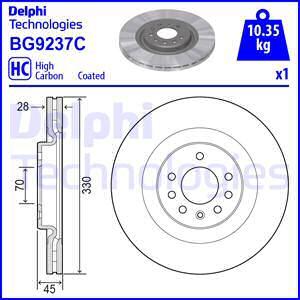 Delphi BG9237C - Discofreno autozon.pro