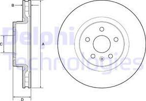 Delphi BG9220C - Discofreno autozon.pro