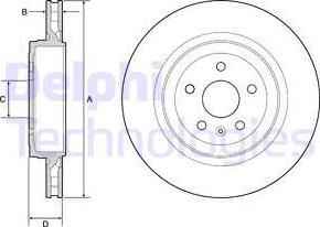 Delphi BG9221C - Discofreno autozon.pro