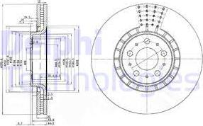 Delphi BG9783C - Discofreno autozon.pro