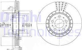 Delphi BG9783 - Discofreno autozon.pro