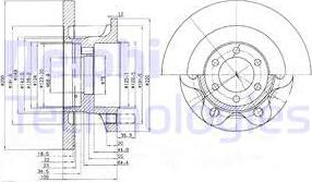 Delphi BG9722 - Discofreno autozon.pro