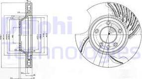 Delphi BG9774 - Discofreno autozon.pro