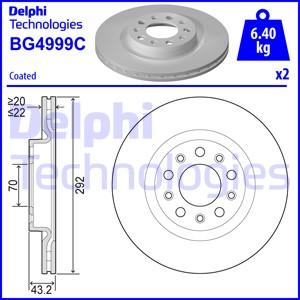 Delphi BG4999C - Discofreno autozon.pro