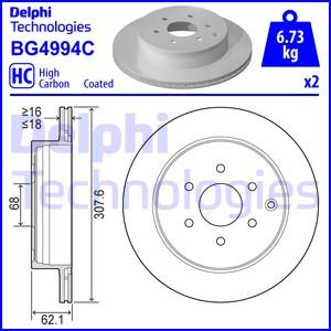 Delphi BG4994C - Discofreno autozon.pro