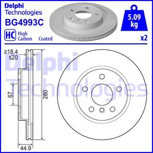 Delphi BG4993C - Discofreno autozon.pro