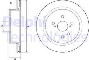 Delphi BG4962C - Discofreno autozon.pro