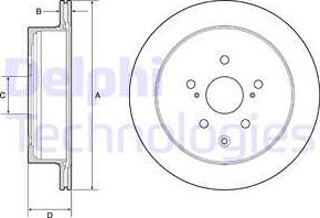 Delphi BG4929C - Discofreno autozon.pro