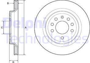 Delphi BG4922C - Discofreno autozon.pro