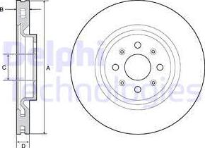 Delphi BG4456 - Discofreno autozon.pro