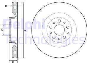 Delphi BG4556 - Discofreno autozon.pro