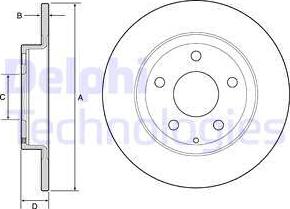 Delphi BG4534 - Discofreno autozon.pro