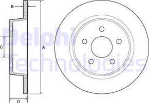 Delphi BG4533 - Discofreno autozon.pro