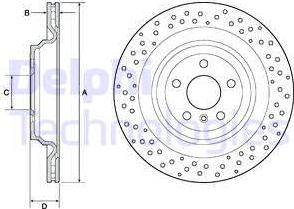 Delphi BG4699C - Discofreno autozon.pro