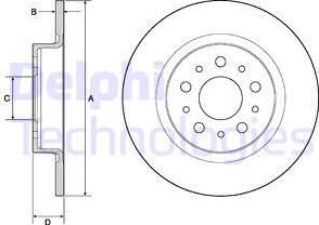 Delphi BG4690C - Discofreno autozon.pro