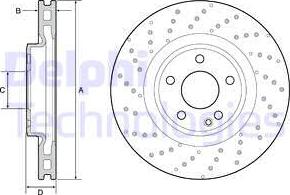 Delphi BG4658C - Discofreno autozon.pro