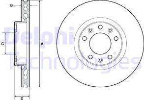 Delphi BG4669C - Discofreno autozon.pro