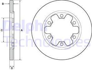 Delphi BG4680C - Discofreno autozon.pro