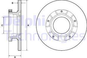 Delphi BG4673 - Discofreno autozon.pro