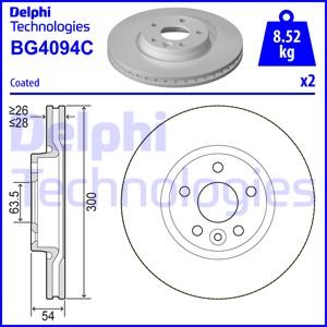 Delphi BG4094C - Discofreno autozon.pro