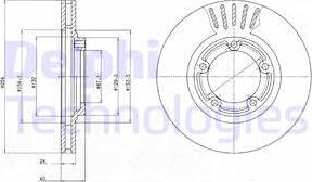 Delphi BG4098 - Discofreno autozon.pro