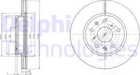 Delphi BG4093C - Discofreno autozon.pro