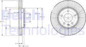 Delphi BG4092 - Discofreno autozon.pro